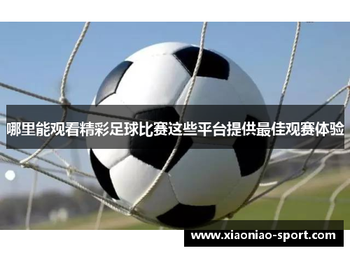 哪里能观看精彩足球比赛这些平台提供最佳观赛体验